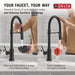 9659TL-BL-DST Kitchen/Kitchen Faucets/Pull Down Spray Faucets