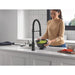 9659TL-BL-DST Kitchen/Kitchen Faucets/Pull Down Spray Faucets