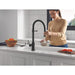9659TL-BL-DST Kitchen/Kitchen Faucets/Pull Down Spray Faucets