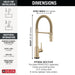 9659TL-CZ-DST Kitchen/Kitchen Faucets/Pull Down Spray Faucets