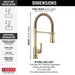 9690-CZ-DST Kitchen/Kitchen Faucets/Pull Down Spray Faucets