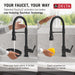 9690TL-BL-DST Kitchen/Kitchen Faucets/Pull Down Spray Faucets