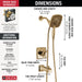 T17464-CZ-I Bathroom/Bathroom Tub & Shower Faucets/Shower Only Faucet Trim