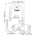 AUR-PD-SNI Kitchen/Kitchen Faucets/Pull Down Spray Faucets