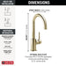 1959LF-PN Kitchen/Kitchen Faucets/Bar & Prep Faucets