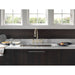 2390L-PN-DST Kitchen/Kitchen Faucets/Bridge Kitchen Faucets