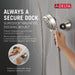 55100-SS-PR Bathroom/Bathroom Tub & Shower Faucets/Handshower Outlets & Adapters