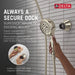 55100-PN-PR Bathroom/Bathroom Tub & Shower Faucets/Handshower Outlets & Adapters
