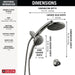 58600-KS-PR Bathroom/Bathroom Tub & Shower Faucets/Showerhead & Handshower Combos