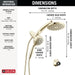 58600-PN-PR Bathroom/Bathroom Tub & Shower Faucets/Showerhead & Handshower Combos