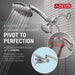 58600-PR Bathroom/Bathroom Tub & Shower Faucets/Showerhead & Handshower Combos
