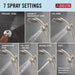 58600-SS-PR Bathroom/Bathroom Tub & Shower Faucets/Showerhead & Handshower Combos