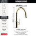 9159-PN-DST Kitchen/Kitchen Faucets/Pull Down Spray Faucets