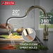 9159TL-PN-DST Kitchen/Kitchen Faucets/Pull Down Spray Faucets