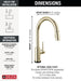 9159TLV-PN-DST Kitchen/Kitchen Faucets/Pull Down Spray Faucets