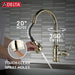 9190-PN-DST Kitchen/Kitchen Faucets/Pull Down Spray Faucets