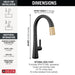 9191TL-GZ-PR-DST Kitchen/Kitchen Faucets/Pull Down Spray Faucets