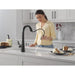 9191TL-GZ-PR-DST Kitchen/Kitchen Faucets/Pull Down Spray Faucets
