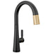 9191TL-GZ-PR-DST Kitchen/Kitchen Faucets/Pull Down Spray Faucets