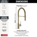 9659-PN-DST Kitchen/Kitchen Faucets/Pull Down Spray Faucets