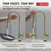 9659TL-PN-DST Kitchen/Kitchen Faucets/Pull Down Spray Faucets