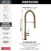 9659TL-PN-DST Kitchen/Kitchen Faucets/Pull Down Spray Faucets