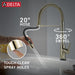 9659TL-PN-DST Kitchen/Kitchen Faucets/Pull Down Spray Faucets