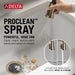 9684-CZ-PR-DST Kitchen/Kitchen Faucets/Pull Down Spray Faucets