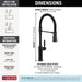 9684-BL-DST Kitchen/Kitchen Faucets/Pull Down Spray Faucets