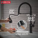 9684-BL-DST Kitchen/Kitchen Faucets/Pull Down Spray Faucets