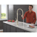 9684-PN-PR-DST Kitchen/Kitchen Faucets/Pull Down Spray Faucets