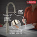 9684-PN-PR-DST Kitchen/Kitchen Faucets/Pull Down Spray Faucets