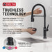 9684TLBL-DST Kitchen/Kitchen Faucets/Pull Down Spray Faucets
