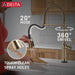 9684TLCZ-PR-DST Kitchen/Kitchen Faucets/Pull Down Spray Faucets