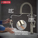 9684TLPN-PR-DST Kitchen/Kitchen Faucets/Pull Down Spray Faucets