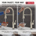 9684TLPN-PR-DST Kitchen/Kitchen Faucets/Pull Down Spray Faucets