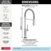 9684TLPR-DST Kitchen/Kitchen Faucets/Pull Down Spray Faucets