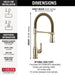 9690-PN-DST Kitchen/Kitchen Faucets/Pull Down Spray Faucets