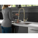 9690-PN-DST Kitchen/Kitchen Faucets/Pull Down Spray Faucets