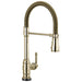 9690TL-PN-DST Kitchen/Kitchen Faucets/Pull Down Spray Faucets