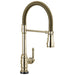 9690TL-PN-DST Kitchen/Kitchen Faucets/Pull Down Spray Faucets