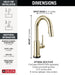 9959TL-PN-DST Kitchen/Kitchen Faucets/Bar & Prep Faucets