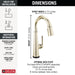 9982TL-PN-PR-DST Kitchen/Kitchen Faucets/Bar & Prep Faucets