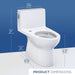 CST672CUFGAT40#01 Bathroom/Toilets Bidets & Bidet Seats/One Piece Toilets