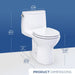 MS603113CEFRG#01 Bathroom/Toilets Bidets & Bidet Seats/One Piece Toilets