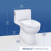 MS672124CEFG#12 Bathroom/Toilets Bidets & Bidet Seats/One Piece Toilets