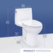 MS608114CEFG#01 Bathroom/Toilets Bidets & Bidet Seats/One Piece Toilets