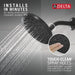 75104BL Bathroom/Bathroom Tub & Shower Faucets/Showerheads