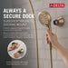 75200CZ Bathroom/Bathroom Tub & Shower Faucets/Handshower Outlets & Adapters