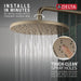 52162-CZ-PR Bathroom/Bathroom Tub & Shower Faucets/Showerheads